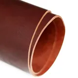QQLADY 3 mm bis 4 mm Dickes, pflanzlich gegerbtes Rindsleder aus echtem Vollnarbenleder