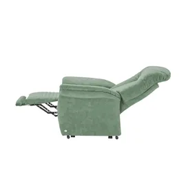 HIMOLLA Sessel 7706 Flachgewebe 93 x 112 x 97 cm Grün elektrisch