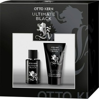 Otto Kern Ultimate Black Men Set Eau de Toilette Natural Spray 30 ml Neu