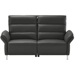 Einzelsofa Leder Marlen ¦ schwarz ¦ Maße (cm): B: 192 H: 107 T: 97