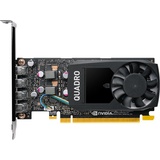 PNY Quadro P1000 V2, 4GB GDDR5, 4x mDP, Smallbox (VCQP1000V2-SB)