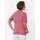 Classic Basics Strickjacke in Rot-Weißen-Meliert 46