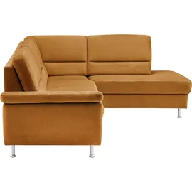 CALIZZA INTERIORS »Onyx L-Form«, Ottomane links oder rechts, wahlweise mit Bettfunktion, Breite 257 cm