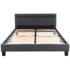 Home Deluxe Astro LED 140 x 200 cm dunkelgrau