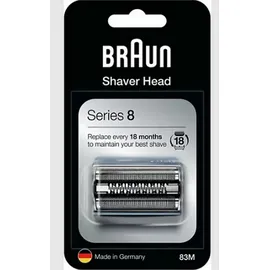 Braun Scherkopf Series 8 83M silber 1 St.