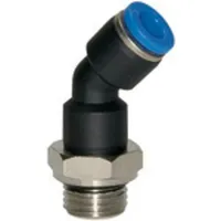 Riegler Steckverschraubung 45° drehbar G 3/8 außen Ø8mm