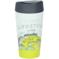 chic.mic Thermobecher Bioloco plant deluxe cup green lifestyle 420ml BPD112