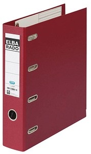ELBA Doppelordner rot Kunststoff 7,5 cm