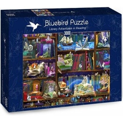 Bluebird Puzzle Puzzle 3000 Biblioteka pełna przygód (3000 Teile)