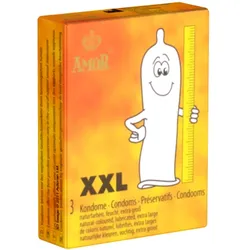 «XXL» größere Kondome für mehr Platz (3 Kondome) 3 St