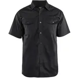 Blåkläder Kurzarmhemd Schwarz XXL