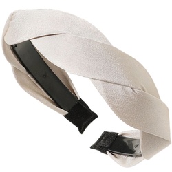 SOHO Faina Haarreif Beige Silber 