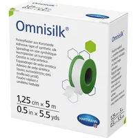 Hartmann Omnisilk Fixierpflaster Kunstseide 1,25 cm x 5 m 1 St.