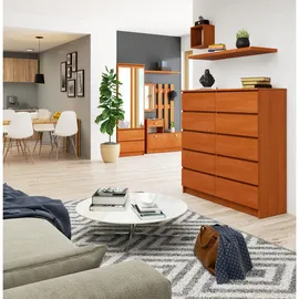 Akord Kommode K120 120 x 121 x 40 cm Erle / Braun