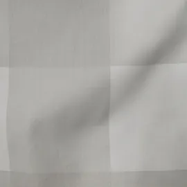 Primera Basic Perkal weiß/grau 200 x 200 cm + 2 x 80 x 80 cm
