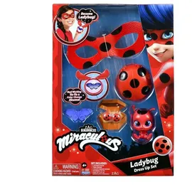 Miraculous Kostüm Set Kinder mehrfarbig