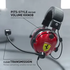 ThrustMaster T.Racing Scuderia Ferrari Edition-DTS Gaming Headset Rot Schwarz PS5 / PC / PS4 / Xbox One / Nintendo Switch