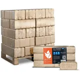 Heizfuxx RUF Original Blue Holzbriketts Nadelholz 10kg x 30 Gebinde 300kg Palette