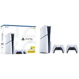 Sony PlayStation 5 Slim Disc Edition + 2. DualSense Wireless-Controller