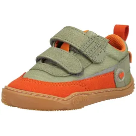 qnuffs Barfußschuh Grau/Orange 23