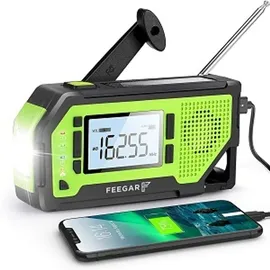 FEEGAR F Notfall Solar Radio OZE Pro schwarz