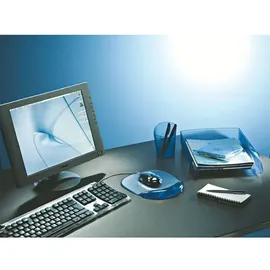 Esselte Mauspad Gel-Rest Blau Transparent