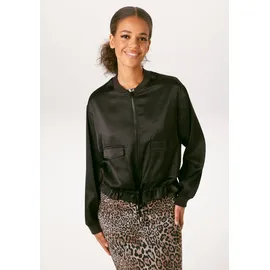 Aniston CASUAL Blouson in schwarz | Gr.: 36