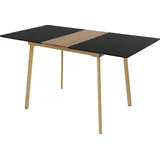 ML-Design Esstisch ausziehbar aus Holz, 110-140x75x76,5 cm 4-6 Personen