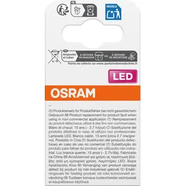 LEDVANCE Osram LED Leuchtmittel LED Star MR16 2W 827, GU5.3, 2 W, 210 lm, 2700 K