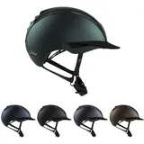 RL24 - Reithelm Duell von Casco inkl. Schutzbeutel | Reitkappe Damen, Herren & Kinder | verbesserte Belüftung & ergonomisch Perfekter Sitz | Reiterhelm in Smaragdgrün in Größe L (58-60cm)