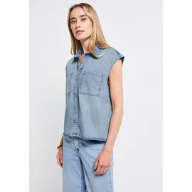 STREET ONE Jeansbluse Blau 38
