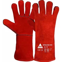 Hase Safety Gloves Mühlheim Red Schweißerhandschuh rot 8
