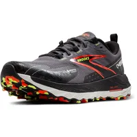 Brooks Cascadia 18 GTX Herren Blackened Pearl/Black/Tomato 43