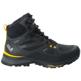 Jack Wolfskin Force Trekker Texapore Mid M, Black / Burly Yellow Xt,