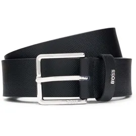 Boss Gürtel Leder schwarz 105