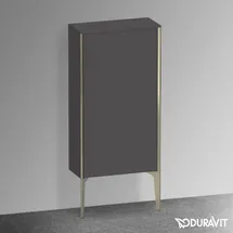Duravit XViu Badkommode 50 x 89 x 24 cm Silber/Weiß