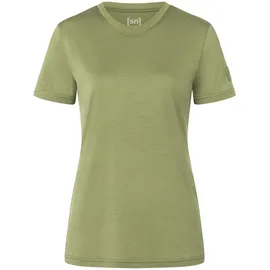 super.natural Casual Rib Bio J T-Shirt khaki XL