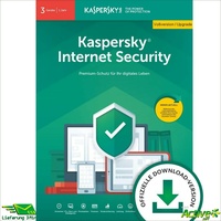 Kaspersky Internet Security 2024 | 3PC 1Jahr | VOLLVERSION / Upgrade DE-Lizenz