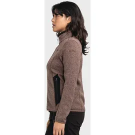 Schöffel Damen Style Yew Circ Fleece Jacke (Größe XXL, braun)