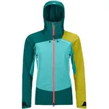 Ortovox Damen Bergsport Softshelljacke Westalpen ice waterfall, L