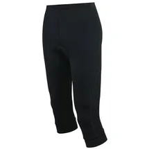 Airtracks Damen Fahrradhose 3/4 Lang Radhose Comfort Line schwarz