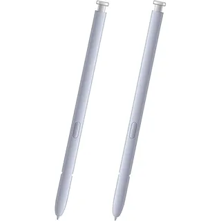 2 Pack Galaxy S25 Ultra S Pen für Samsung Galaxy S25 Ultra Stylus Pen,S25 Ultra Ersatzstift für Samsung Galaxy S25 Ultra S Pen mit 4.096 Druckstufen,EJ-PS938BBEGUJ (Light Silver)