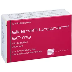 Sildenafil Uropharm 50 mg 12 St