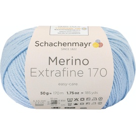 Schachenmayr since 1822 Schachenmayr Merino Extrafine 170, 50G hellblau Handstrickgarne