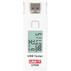 UNI-T, UT658, USB Tester, kompakt, USB-A