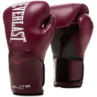 EVERLAST Elite 2 Kunstleder-boxhandschuhe - Bordeaux - 16 oz