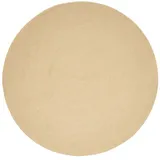 Homescapes Wendeteppich rund 120 x 120 cm Beige