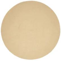 Homescapes Wendeteppich rund 120 x 120 cm Beige