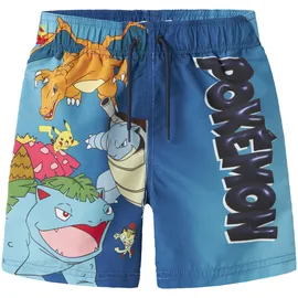 NAME IT Nkmmanuel Pokemon Swimshorts Blau 140