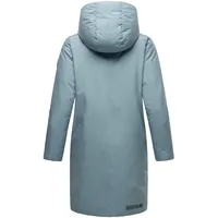 Marikoo Damenmantel Kurzmantel Nanami 16 in blau EU M
